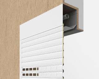 Комбинированный монтаж коробом внутрь Комбинированный монтаж коробом внутрь